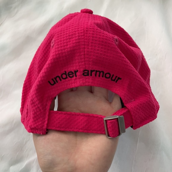 HOT PINK UNDER ARMOUR CAP - Picture 3 of 4